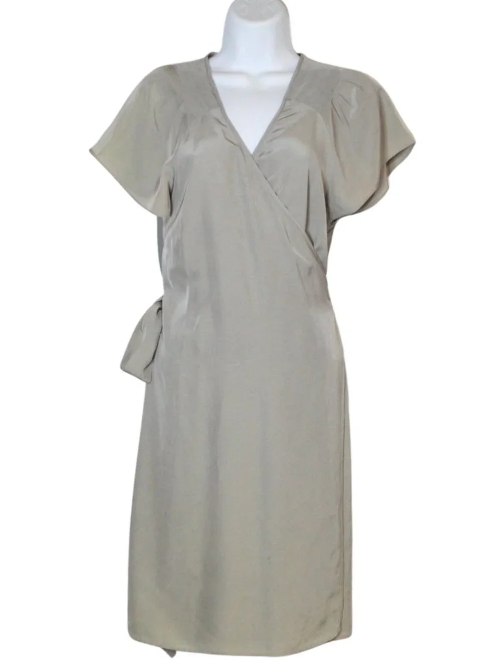 Banana Republic | Dresses | Banana Republic Womens Dress Size Gray Short Sleeve Knee Length Wrap 90s | Poshmark Banana Republic | Dresses | Banana Republic Womens Dress Size Gray Short Sleeve Knee Length Wrap 90s | Poshmark